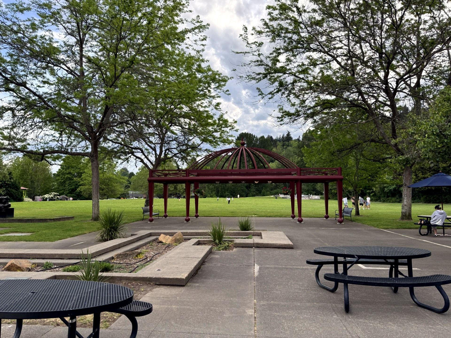 Gazebo at Mercerdale Park